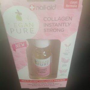 Vegan pure multi plant collagen protein nail polish